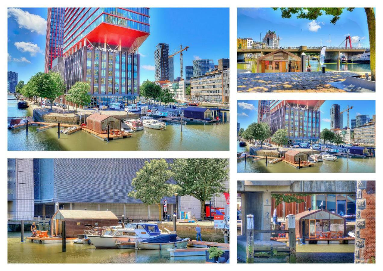 Wikkelboats At Wijnhaven Hotel Rotterdam Exterior photo